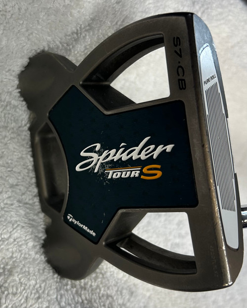Vist Large View of Product Image Which is Used Taylormade SPIDER TOUR S S7-CB Mens Putter RH 36”