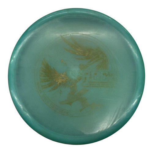 Vist Large View of Product Image Which is Used Innova CHAMPION ROC3 TOUR SERIES Disc Golf Mid Range Teal 180g