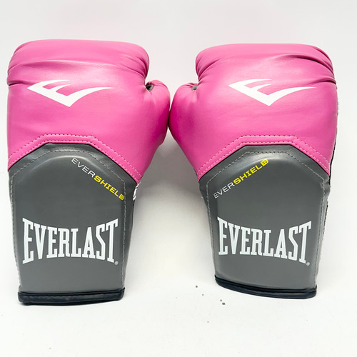 Vist Large View of Product Image Which is Used Everlast Boxing Gloves Pink MD
