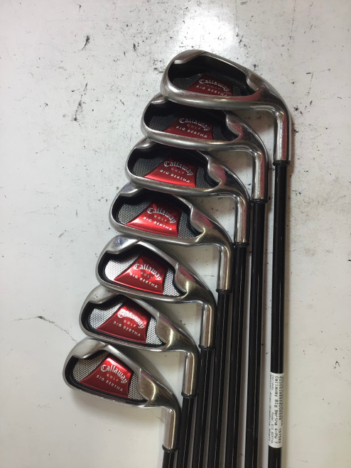 Vist Large View of Product Image Which is Used Callaway BIG BERTHA Mens Iron Set RH 4I-PW