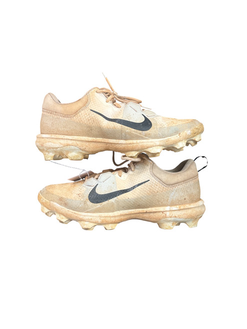 Vist Large View of Product Image Which is Used Nike TROUT BB/SB Cleats White Senior 10