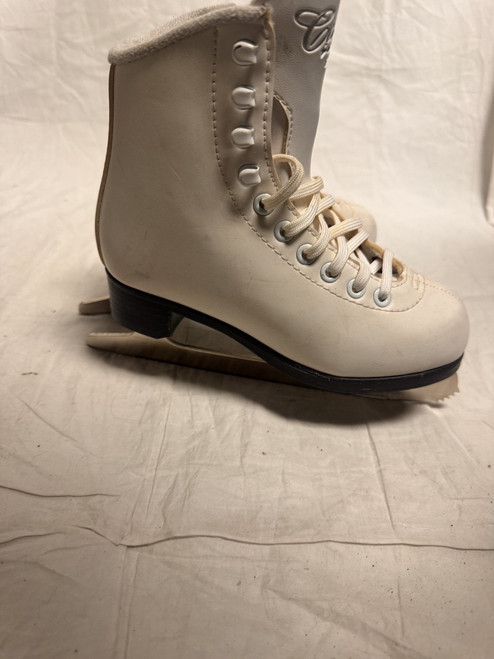 Vist Large View of Product Image Which is Used Jackson CAMEO Girls Figure Skate White Junior 01