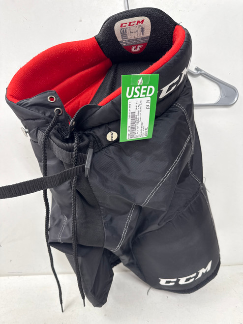 Vist Large View of Product Image Which is Used CCM U+ YOUNG GUNS Youth Pant Black XL