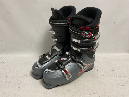 Vist Large View of Product Image Which is Used Nordica NXT N6 Mens DH Ski Boot Black And Grey 305 MP - M12.5