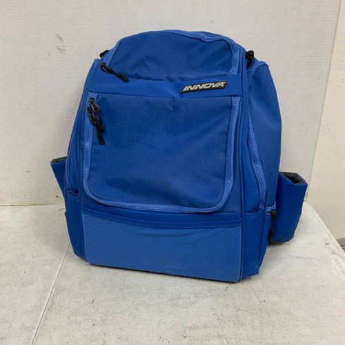 Vist Large View of Product Image Which is Used Innova SAFARI Disc Golf Backpack Royal Blue