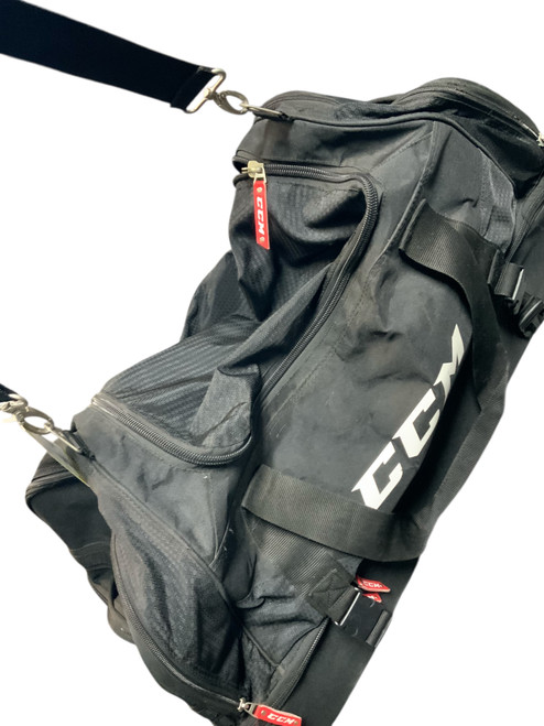 Vist Large View of Product Image Which is Used CCM Sr Hockey Wheeled Black