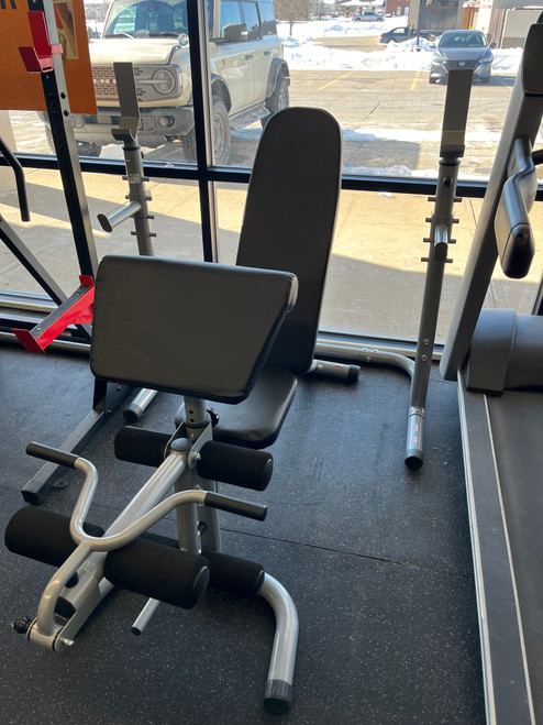 Vist Large View of Product Image Which is New OLYMPIC Workout Bench with Squat Rack