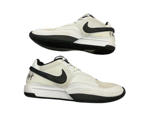 Vist Large View of Product Image Which is Used Nike 1 M-T Basketball Shoes White Senior 8.5