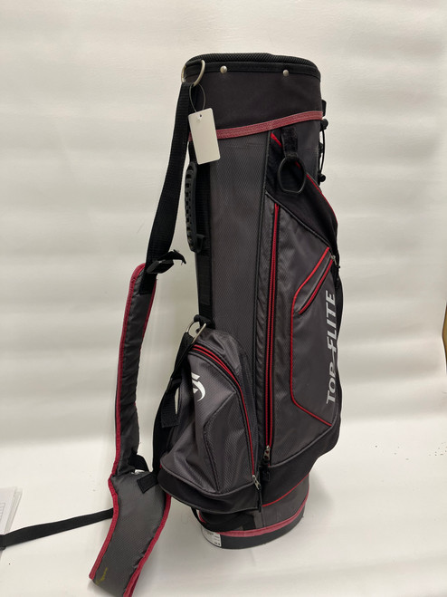 Vist Large View of Product Image Which is Used Top Flite BAG Mens Stand Bag Black