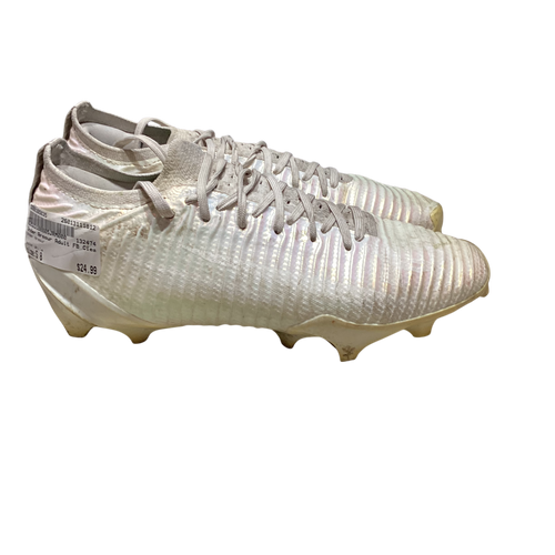 Vist Large View of Product Image Which is Used Under Armour Adult FB Cleats White Senior 8