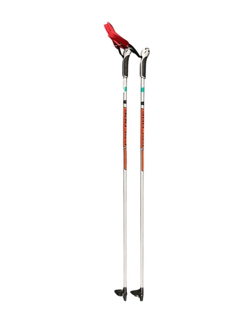 Vist Large View of Product Image Which is Used Salomon ESCAPE 105CM Boys XC Ski Poles Grey 105 cm / 42 in