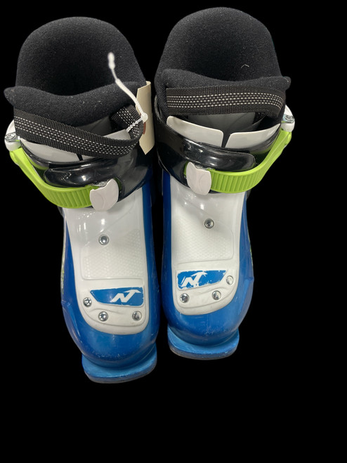 Vist Large View of Product Image Which is Used Nordica FIRE ARROW TEAM 1 Boys DH Ski Boot Royal Blue 175 MP - Y11