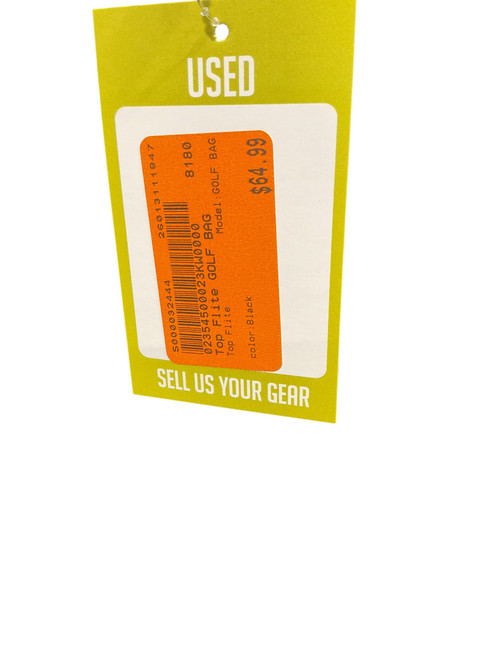 Vist Large View of Product Image Which is Used Top Flite GOLF BAG Mens Stand Bag Black