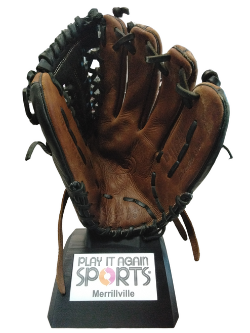 Vist Large View of Product Image Which is Used Rawlings D1175DBB BB/SB Glove RH Throw Brown 11 3/4"
