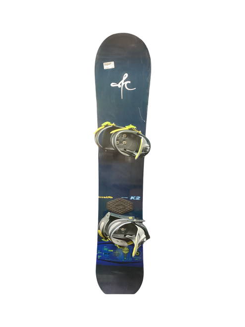Vist Large View of Product Image Which is Used K2 FAT BOB Mens Board/Bindings Green 148 cm