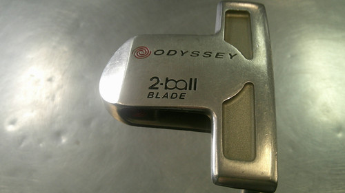 Vist Large View of Product Image Which is Used Odyssey WHITE HOT 2 BALL Mens Putter RH
