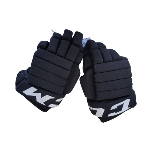 Vist Large View of Product Image Which is Used CCM LTP Junior Gloves Black 11"