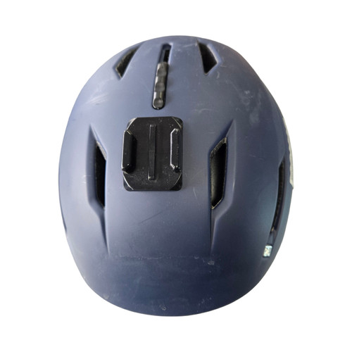 Vist Large View of Product Image Which is Used Salomon Snowsport Helmet Adult Navy Blue And Red MD
