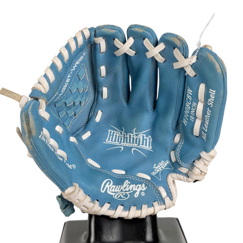 Vist Large View of Product Image Which is Used Rawlings HIGHLIGHT SERIES H100BCBW Fielders Glove RH Throw 10"