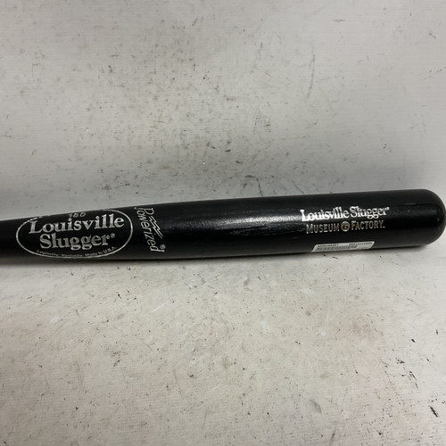 Vist Large View of Product Image Which is Used Louisville Slugger 180 BB/SB Wood Bat Black 30"