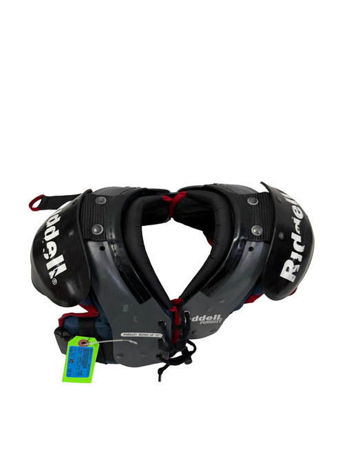 Vist Large View of Product Image Which is Used Riddell PURSUIT Youth Football Shoulder Pads XS (40) 10-11"
