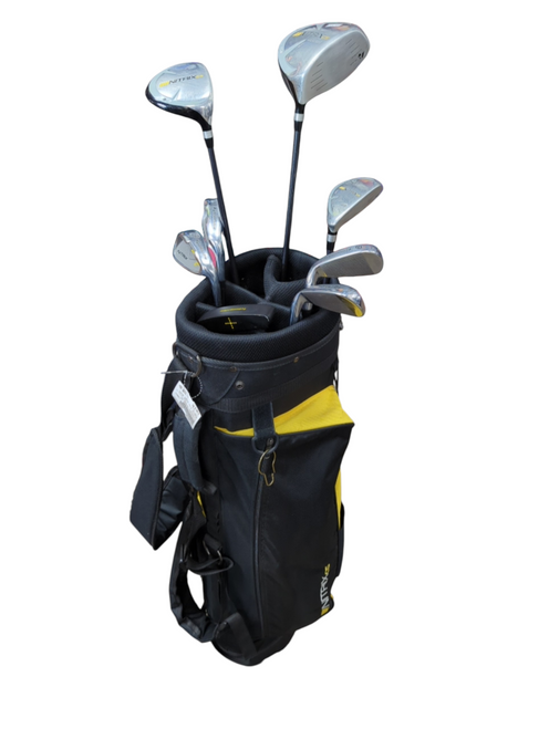 Vist Large View of Product Image Which is Used Pinemeadow NITRIX CS Mens Package Set RH Black 8 Piece