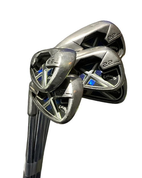 Vist Large View of Product Image Which is Used Callaway X 22 Mens Iron Set LH 5I-PW