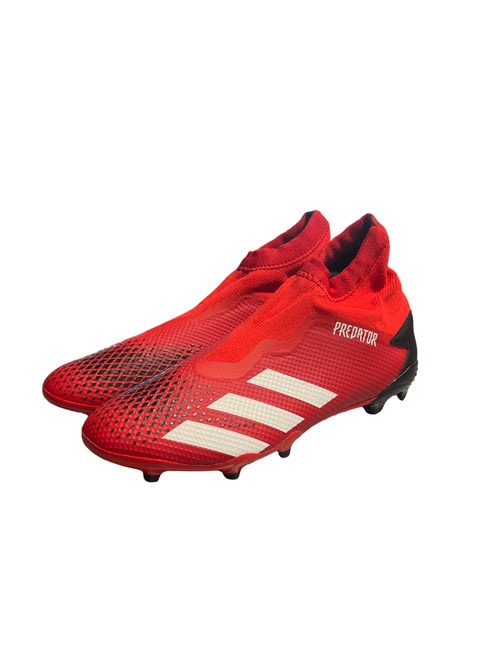 Vist Large View of Product Image Which is Used Adidas Soccer Cleats Red Senior 12