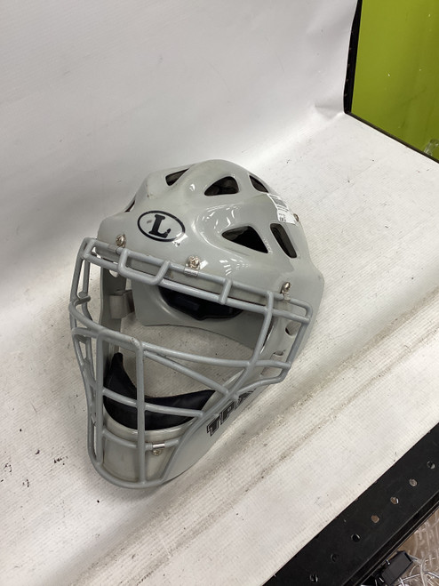 Vist Large View of Product Image Which is Used Louisville Slugger TPX Catchers Helmet w/Mask Grey LG