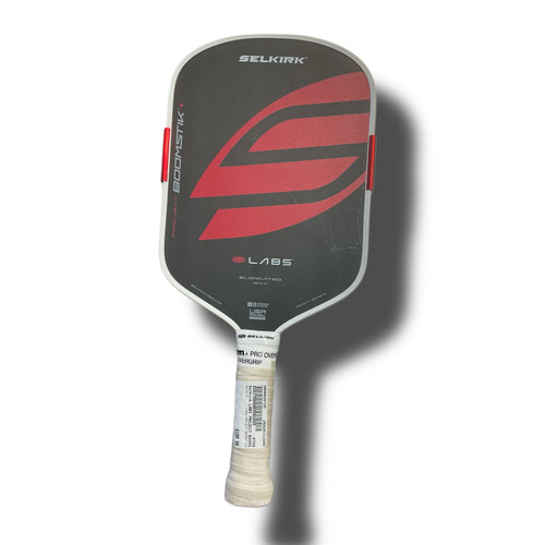 Vist Large View of Product Image Which is Used Selkirk LABS PROJECT BOOMSTICK Pickleball Racquet None