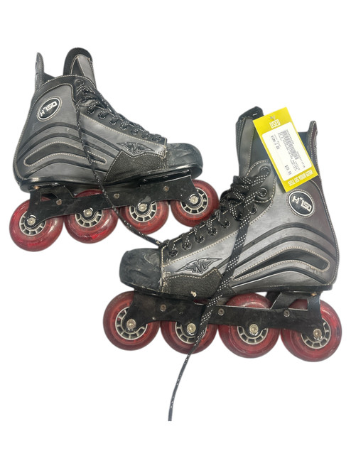 Vist Large View of Product Image Which is Used Mission HE150 Junior Roller Quad Skates Black Junior 06
