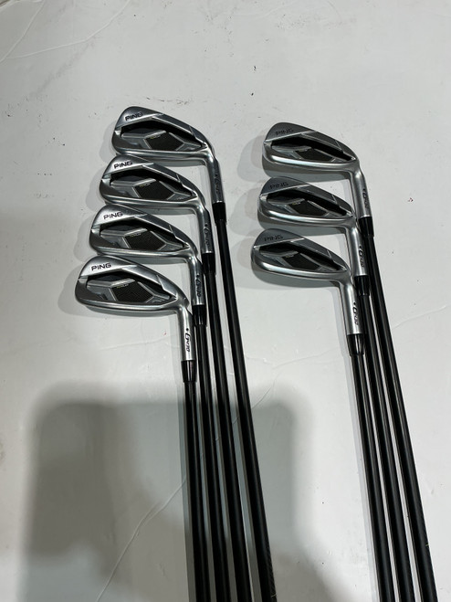 Vist Large View of Product Image Which is Used Ping G430 BLK DOT Mens Iron Set RH 5I-SW