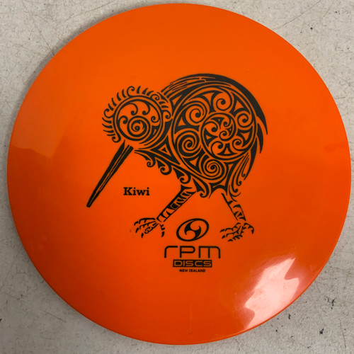 Vist Large View of Product Image Which is Used RPM ATOMIC KIWI Disc Golf Driver Orange 173g