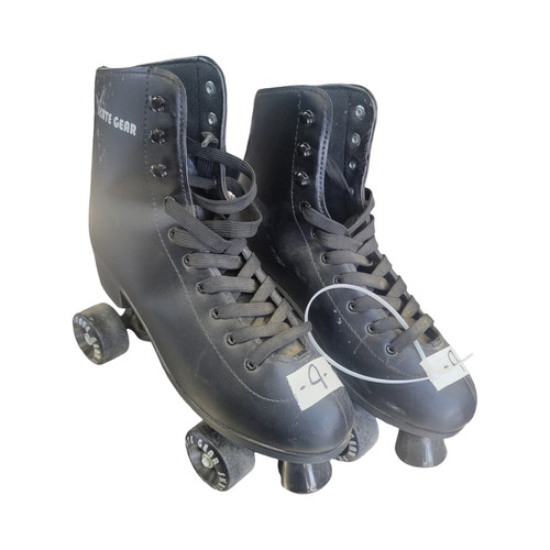 Vist Large View of Product Image Which is Used SKATE GEAR QUADS Senior Roller Quad Skates Black Senior 9