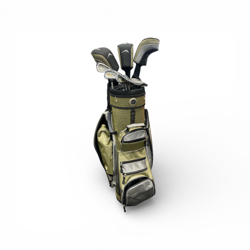 Vist Large View of Product Image Which is Used Acuity K20 STAINLESS Mens Package Set RH Green And Chrome 9 Piece