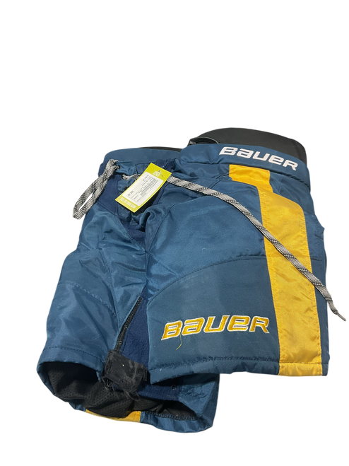 Vist Large View of Product Image Which is Used Bauer JR PRED LARGE Junior Pant Navy Blue LG