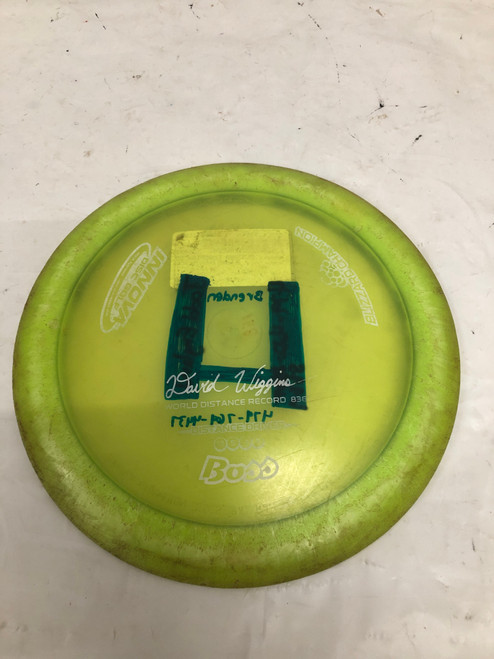 Vist Large View of Product Image Which is Used Innova BLIZARD CHAMPION BOSS Disc Golf Driver Kelly green