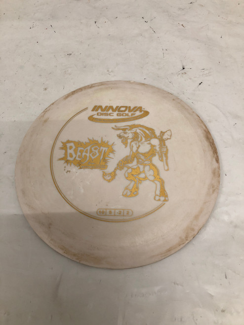 Vist Large View of Product Image Which is Used Innova BEAST Disc Golf Driver White