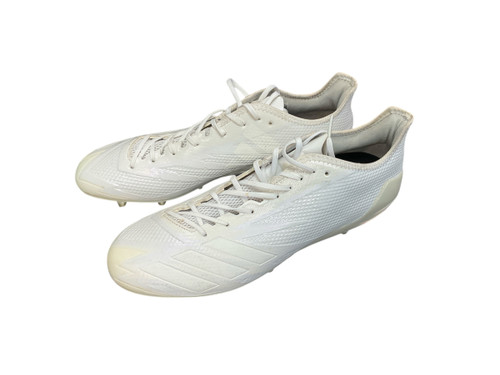 Vist Large View of Product Image Which is Used Adidas FOOTBALL CLEATS Adult FB Cleats White Senior 14