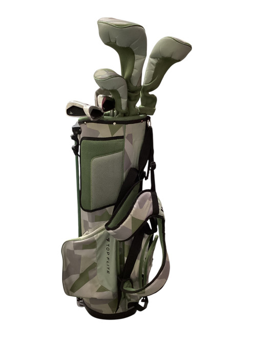 Vist Large View of Product Image Which is Used Top Flite TI-MATRIX Mens Package Set RH Green 10 Piece