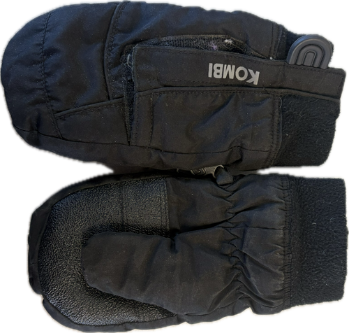 Vist Large View of Product Image Which is Used Kombi Outerwear Boys Gloves Black Junior
