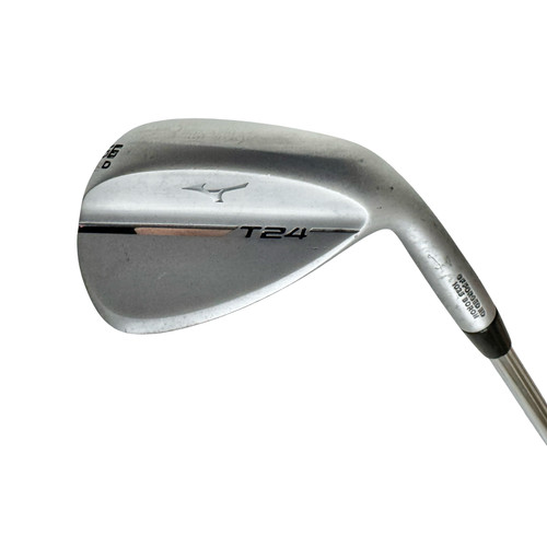 Vist Large View of Product Image Which is Used Mizuno T24 Men's RH 56 Degree Wedge Stiff Flex Steel Shaft