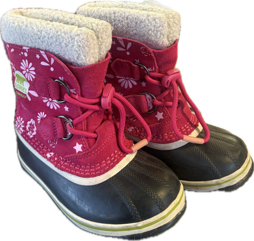 Vist Large View of Product Image Which is Used Sorel Snow/Hunt/Hike Boots Y Pink Youth 12.0