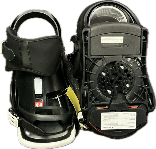 Vist Large View of Product Image Which is Used Burton FREESTYLE Mens Binding Only Black LG