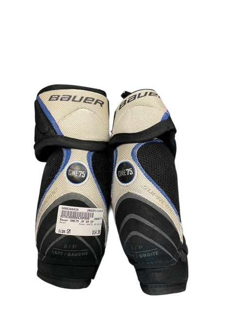 Vist Large View of Product Image Which is Used Bauer ONE75 JR SM EP Junior Elbow Pads SM