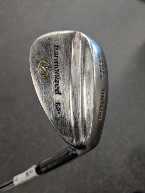 Vist Large View of Product Image Which is Used Wilson HARMONIZED Golf Wedge Mens RH Gap/Approach Wedge