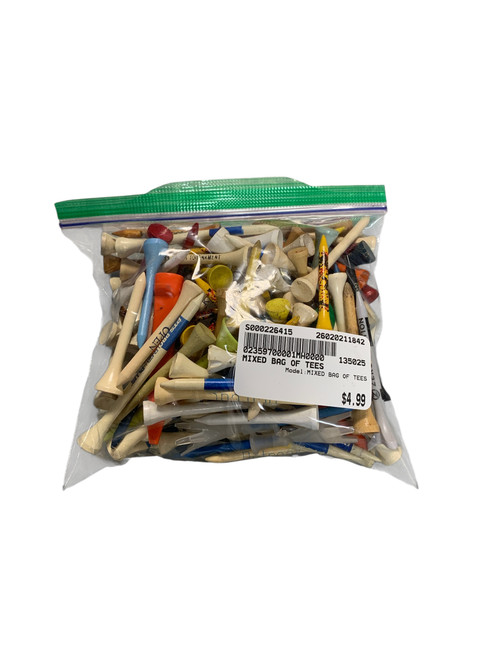 Vist Large View of Product Image Which is Used MIXED BAG OF TEES Golf Accessory