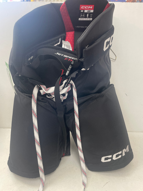 Vist Large View of Product Image Which is Used CCM JETSPEED FTW Senior Pant Black LG (new= $200)