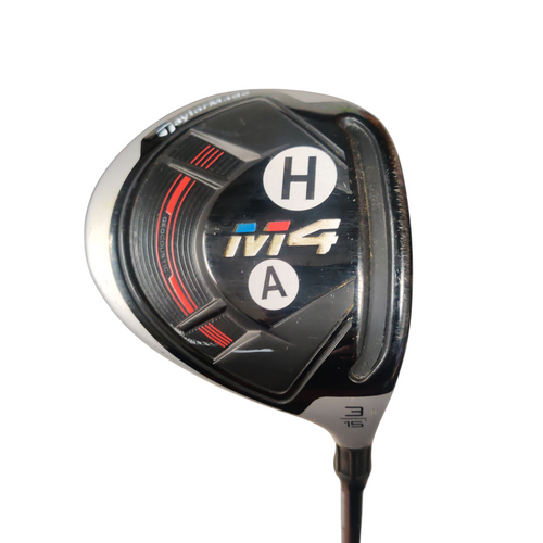 Vist Large View of Product Image Which is Used Taylormade M4 Mens Fairway Wood Right Hand 3 Wood