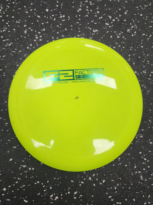 Vist Large View of Product Image Which is Used Innova F2 FACTORY SECOND Disc Golf Mid Range Yellow
